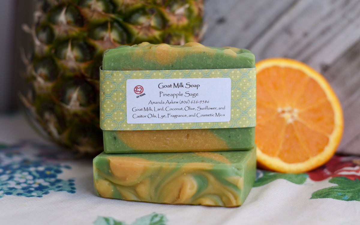 Pineapple Sage Goat Milk Soap – Amanda's Country Soaps