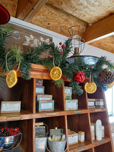 Dried Orange Slices and Twine