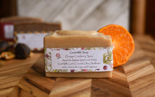 Load image into Gallery viewer, Orange Cranberry Spice Goat Milk Soap
