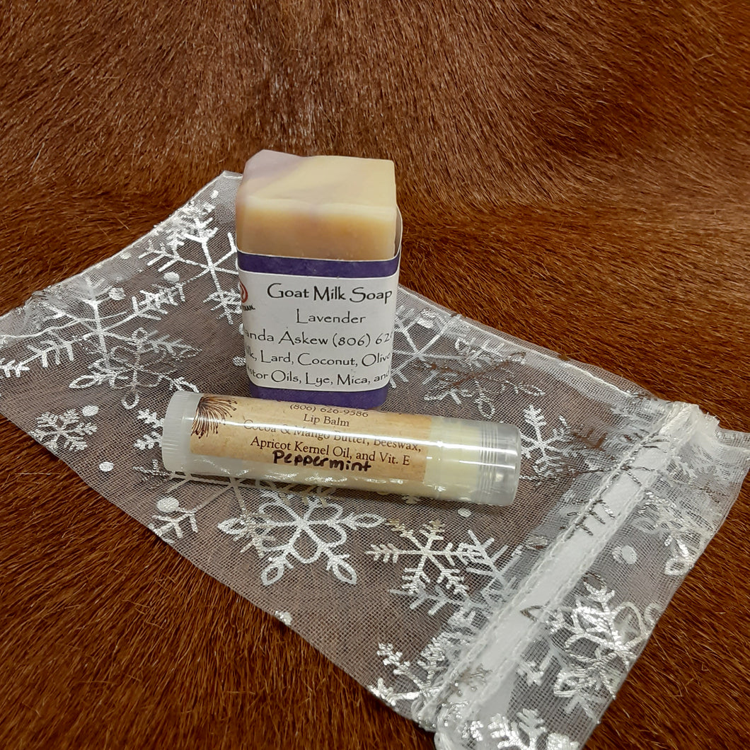 Lavender Goat Milk Soap and Lotion Set