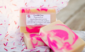 Peppermint Frost Goat Milk Soap